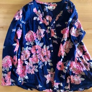 Floral tunic